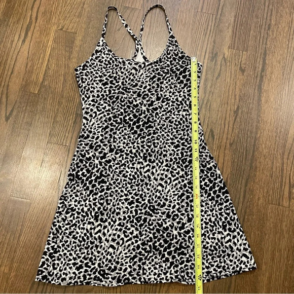 Outdoor Voices The Exercise Dress Snow Leopard Active Athletic Tennis Running XS - Picture 5 of 11